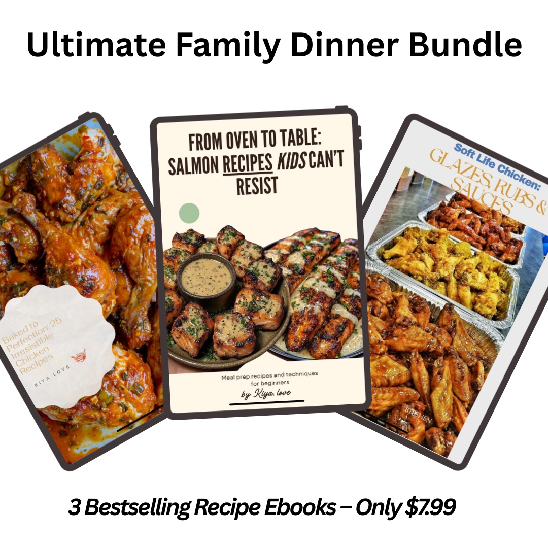 Ultimate Family Dinner Bundle: 3 Must-Have Recipe Ebooks